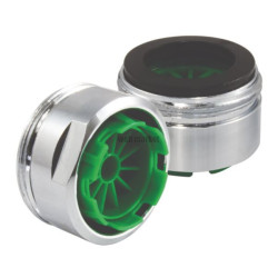 sachet de 10 brise-jets etoile complet vert m24x1 Réf. 93126