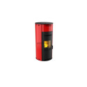 POELE ACIER A GRANULES DE BOIS MORVAN"SPH'R" XL 3.5-8KW  ROUGE INTENSE REF 527231