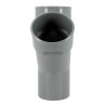 Culotte mâle femelle 45° simple diamètre 75mm  Réf.BP14