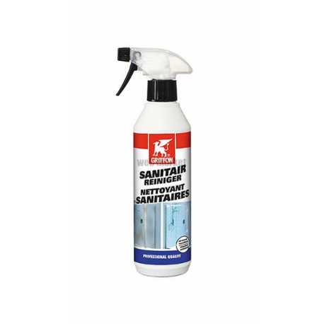 Nettoyant sanitaire pro 500ml, effet visible rapide, confère un éclat durable avec unesenteur fraîche