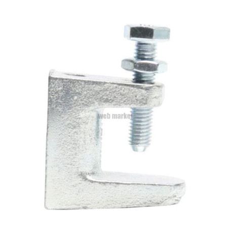 Sachet de 5 Pinces poutre modèle C D11 x 20 mm   NOVIPRO