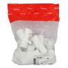 Culotte simple femelle femelle 45° diamètre 32mm blanc Réf. UBF144B