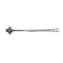 Fixation lavabo Novipro paroi isolée vis 2 filets 8x220 rondelles excentrées à épaulement