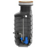 Station de relevage eaux usées à enterrer SANIFOS 2100, boîtier de commande ZPS1 Réf TANK-002