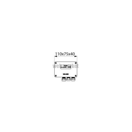 Boîtier électronique standard 230/12V avec rinçage périodique réf. 495444BC
