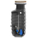 Station de relevage eaux usées à enterrer SANIFOS 2100, boîtier de commande ZPS2 Réf TANK-005