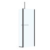 Fixation plafond paroi ALTERNA PLENITUDE WALK noir mat