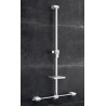 Main courante TavecL Onyx2 1200x600mm chromée avec caches blancs Réf. 12805-LS