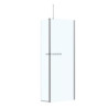 Fixation plafond paroi ALTERNA PLENITUDE WALK chromé