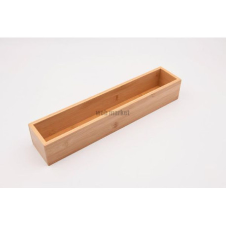 Rangement séparateur de tiroir Alterna bambou long 380mm