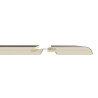 Système de panneaux muraux étanches Polyrey Nuance support composite profil bord arrondi + languette décor Érable Féroé Horizont