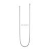 Flexible de douche 1500 mm Rotaflex Metal  Haute résistance Twistfree Chromé Réf : 28417001