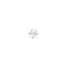 Cube Alterna Plénitude hauteur 30cm largeur 30cm profondeur 18cm Blanc brillant