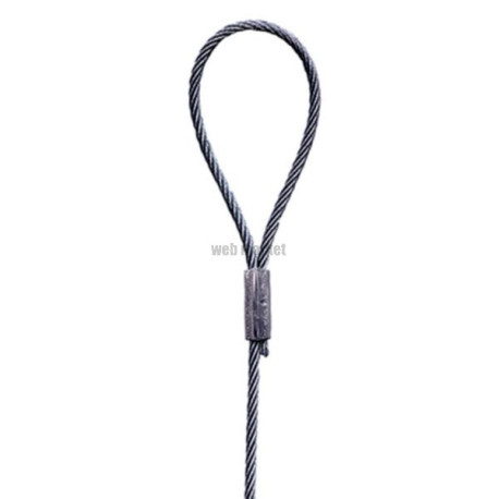 Système de suspension par câble HF Express N° 1 (15kg) L EGAL 5 m embout Boucle (Sachet de 10) réf.XP15FR