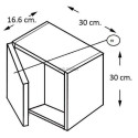 Module Alterna Concerto 30 cm gris