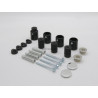 Kit de fixation Alterna Concerto Asymétrique eau chaude noir mat
