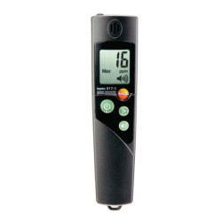 Détecteur monoxyde de carbone TESTO 317-5 pour mesure de CO ambiant livré avec étui, dragonne et piles