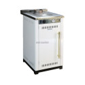 CUISINIERE ACIER A BOIS MORVAN MC10 17.35KW + KIT DE RECYCLAGE HYDRAULIQUE BLANCHE REF 526023