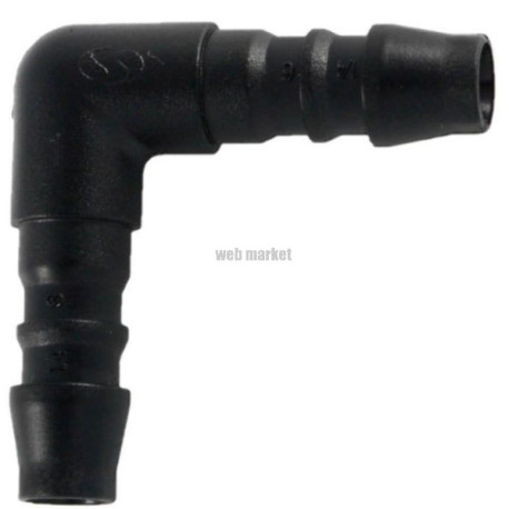 Connecteur coudé diamètre 6mm (5 pièces) Réf ACC00904