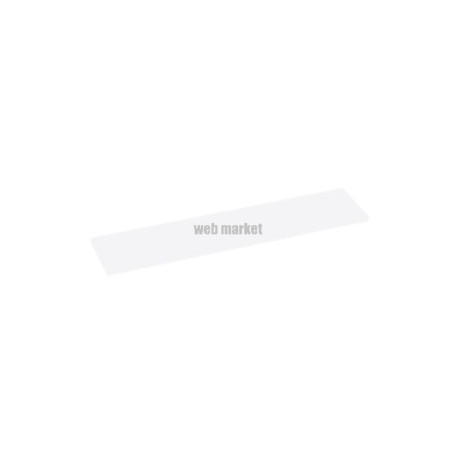 Tablette haute Alterna Plénitude L90cm P20cm Blanc mat