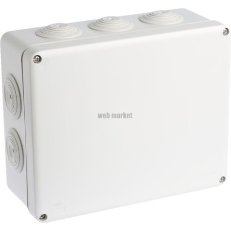 Boite de dérivation IP55 - 210 x 170 x 80 mm - Réf.50008