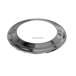 Gaine des ventilation rosace alu / gaine flex 125 - 131 réf. 791131