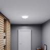 Lampe intérieure hyper fréquence RS 16 l, angle de détection de 360°, réglage electronique en continu de la portée entre 3 et 8 