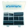 Coffret d'assortiment de gaines thermorétractables PLF 100 noir Réf THERMOBOX