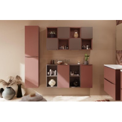 Tablette haute Alterna Plénitude longueur 90cm profondeur 20cm Terracotta