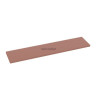 Tablette haute Alterna Plénitude longueur 90cm profondeur 20cm Terracotta