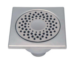 Siphon télescopique en inox + vis inviolabilité pour étanchéité sous carrelage en locaux humides 1550RBDV