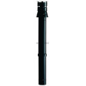 Terminal vertical type haut rendement inox-galva D 80 / 125 mm noir réf. 469885
