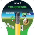 Tuyau Tournesol Jaune 19mm 50m / Anti-vrille, réf. 2334