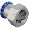 Jonction taraudée D54-1 1/2mm, acier inox Réf 31822
