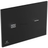 Plaque de commande électronique Symfo NT1 pour bâti-support Prosys - noir - sans contact - 3/6 litres - design rectangulaire Réf