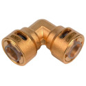 Raccord rapide coudé 90° à pression 3/8'' Réf. RAC54012