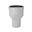 System isocox polypropylène pps adaptateur pps d 110 femelle / d 80 mâle réf. 431080