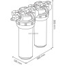 Filtre DUO pour eau de boisson Altech