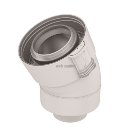 Coude 60/100 PPTL/PP 30° Seku Réf. 229202