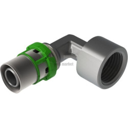 Coude femelle à visser 20x2 - 3/4 (x2) Réf. 7090GW2034