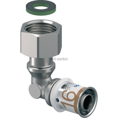 Coude à sertir écrou libre S-Press PLUS 16-1/2'' Réf. 1070612