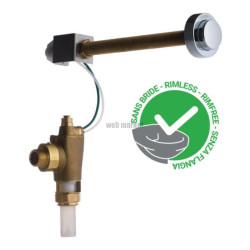 Kit complet de chasse P1000XL TC pour WC sans bride, prêt à poser Réf. 14261SB
