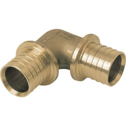 Coude à 90° diamètre 50x50 en laiton non dézincifiable Rehau Réf 11691451001