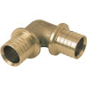 Coude à 90° diamètre 50x50 en laiton non dézincifiable Rehau Réf 11691451001