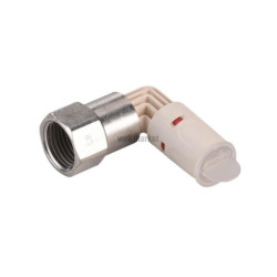 Coude instanté femelle à visser 16x2-1/2 (x2) Réf. 9090GP1612