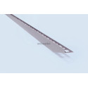 Profilé Fundo Riolito habillage de pente variante côté droit inox 8mm 1,20m Réf. 106110008