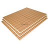 Plaque isolante prétracée RAUPUR en mousse de polyuréthane. R EGAL 5,55 Dimensions: 1200 mm x 1000 mm. Avec film pare-vapeur. Pour pose sous treillis et isolation de la chape.  13181201001