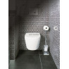 Plaque de commande SQUARE aspect inox inserts brillant réf. 31204210