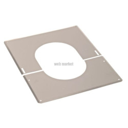 Accessoires opsinox plaque de finition 30° a 45° inox 180 réf. 482318