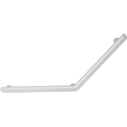 Barre à 135° BE-LINE diamètre 35 400x400 3 points fixes en aluminium blanc Réf. 511982W